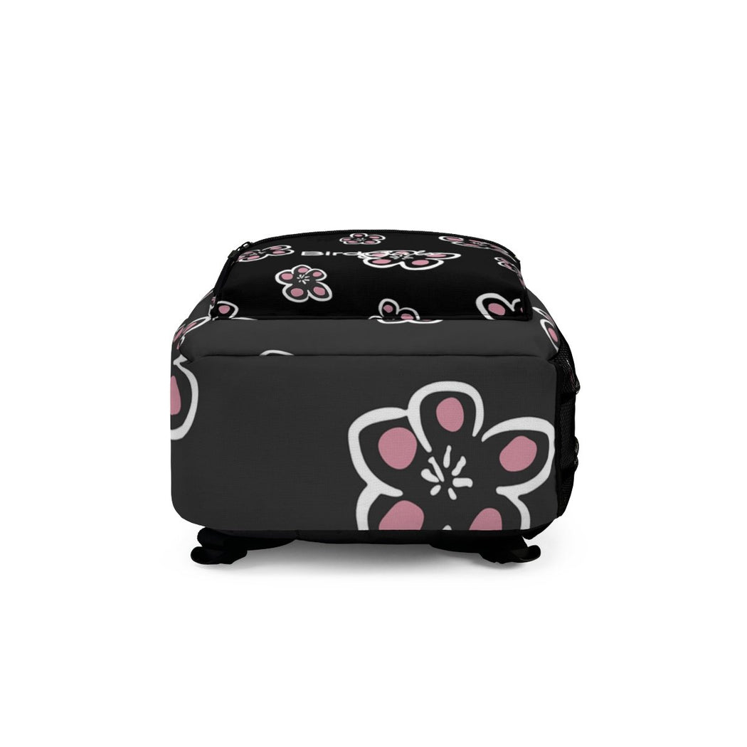 Black Daisies Backpack (Made in USA) - The BirdGirls
