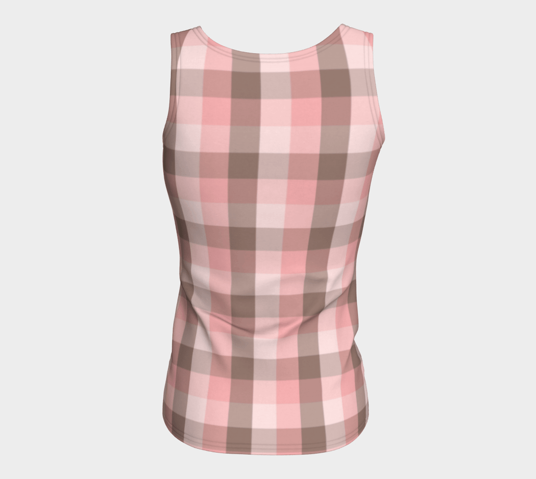 BirdGirls Pink Plaid Tank Top - The BirdGirls