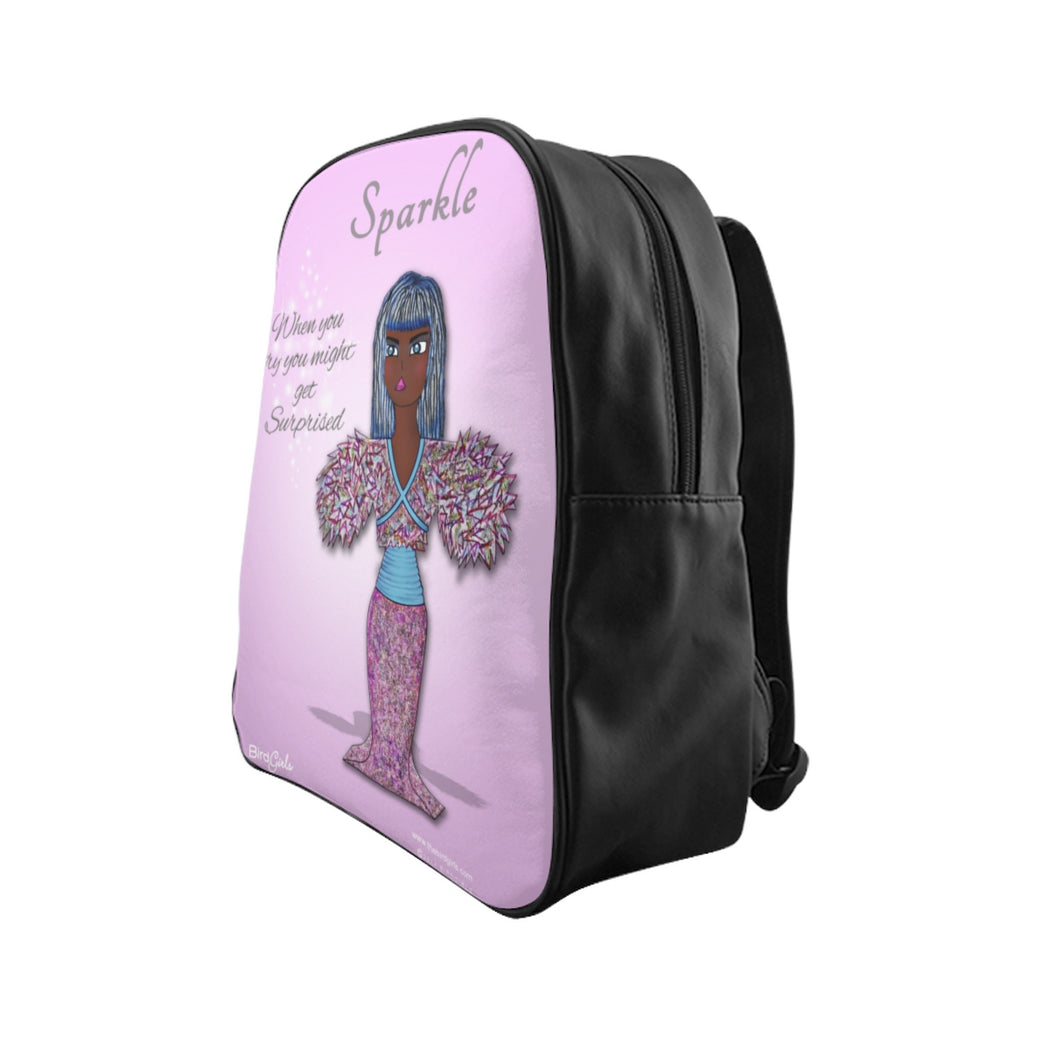 Sparkle BirdGirl School Backpack - thebirdgirls.com
