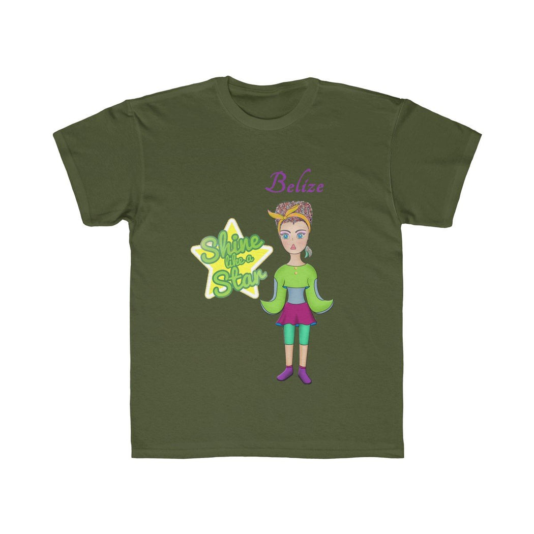 Belize Kids Regular Fit Tee - The BirdGirls