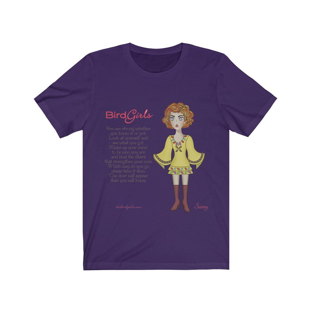 Sunny Unisex Jersey Short Sleeve Tee - The BirdGirls