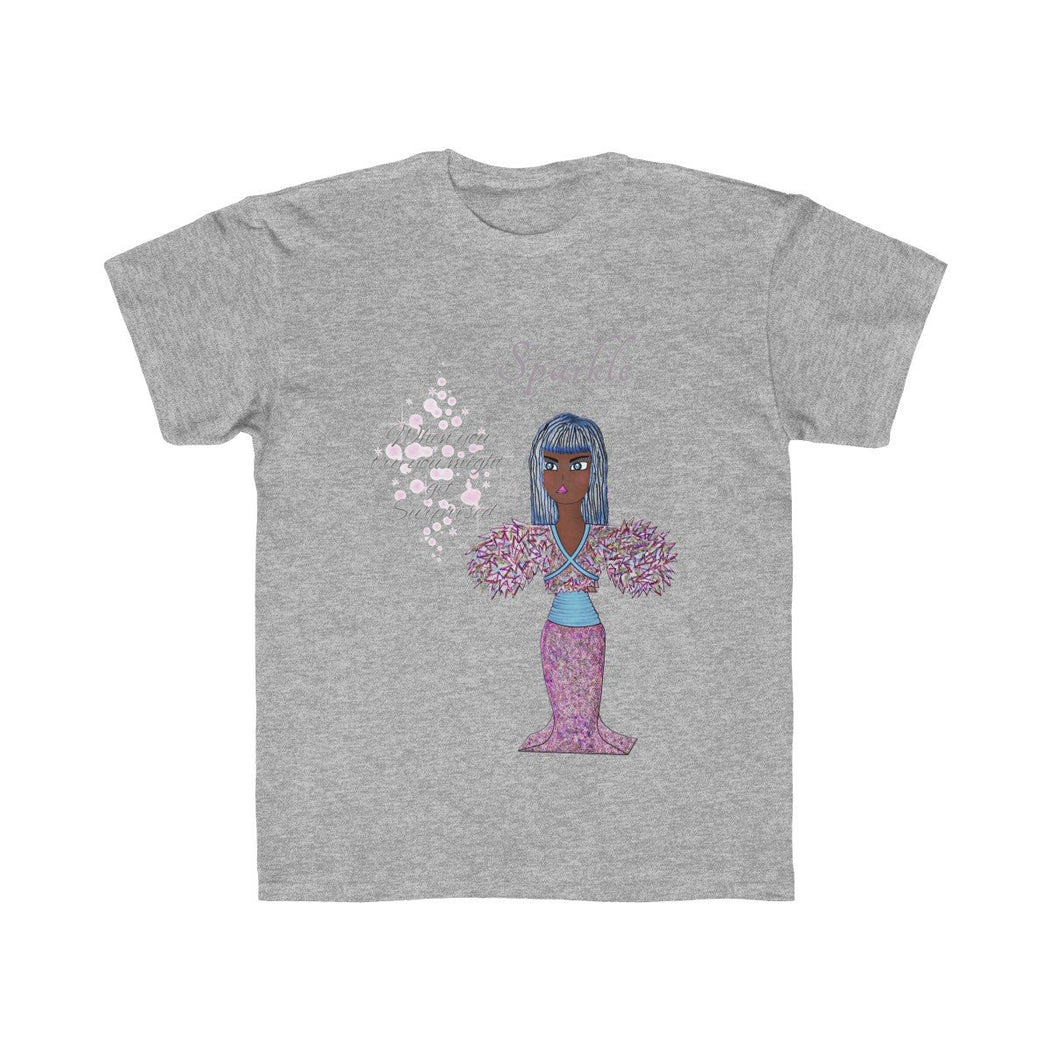Sparklw Kids Regular Fit Tee - The BirdGirls