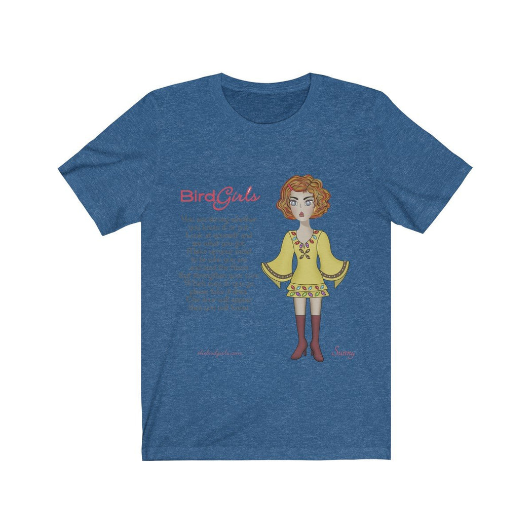 Sunny Unisex Jersey Short Sleeve Tee - The BirdGirls