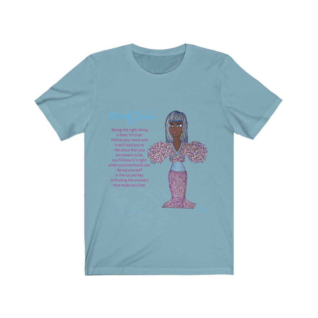 Sparkle Poem Unisex Jersey Short Sleeve Tee - The BirdGirls