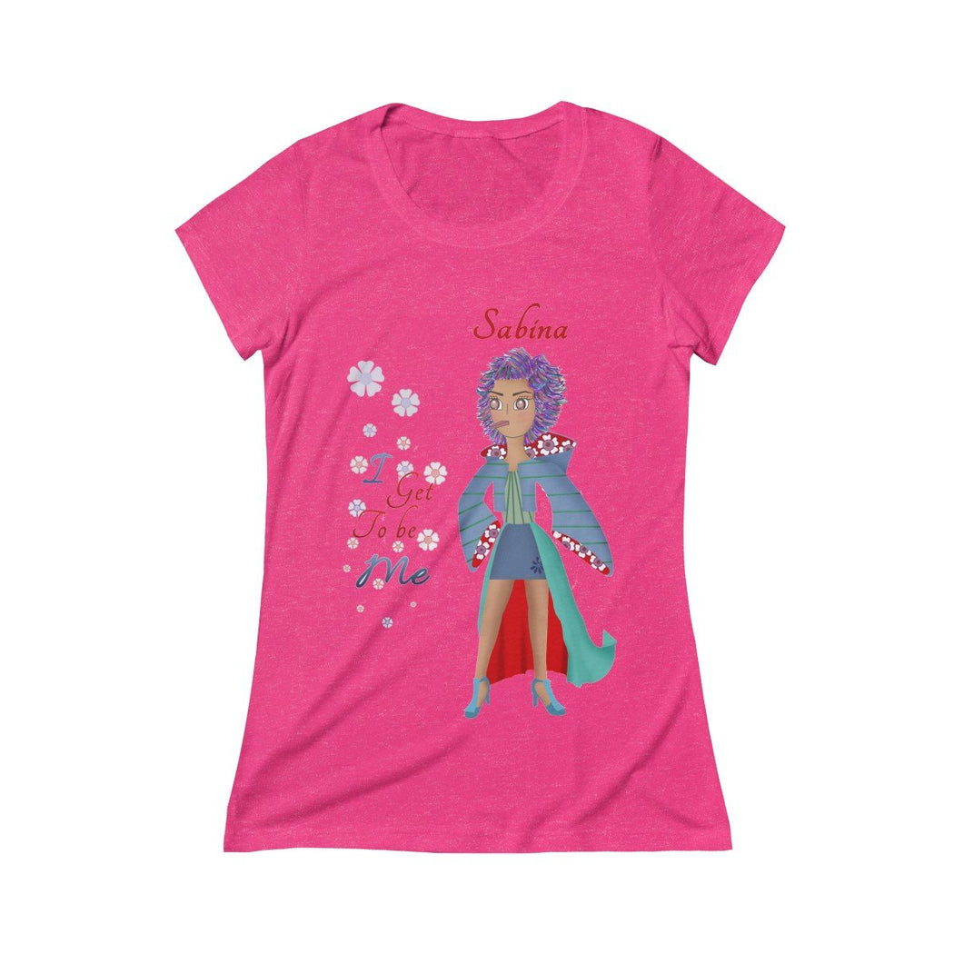 Sabina Triblend Short Sleeve Tee - The BirdGirls