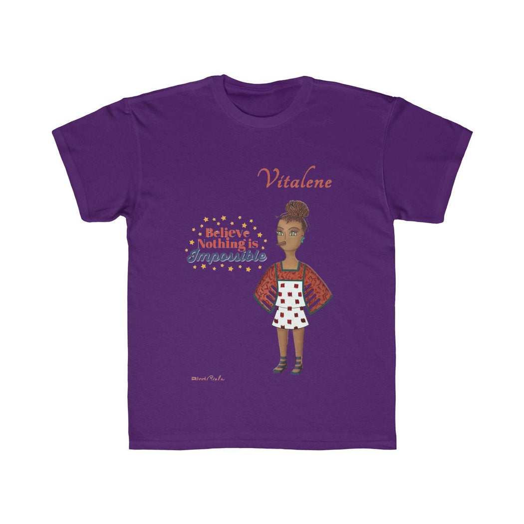Vitalene Kids Regular Fit Tee - The BirdGirls