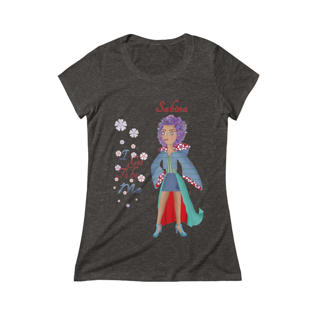Sabina Triblend Short Sleeve Tee - The BirdGirls