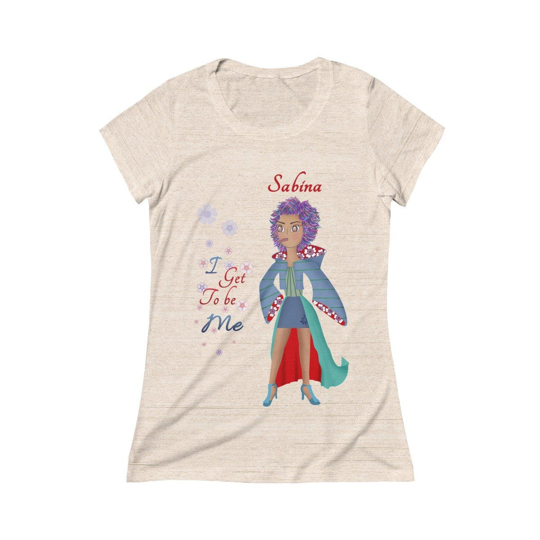 Sabina Triblend Short Sleeve Tee - The BirdGirls