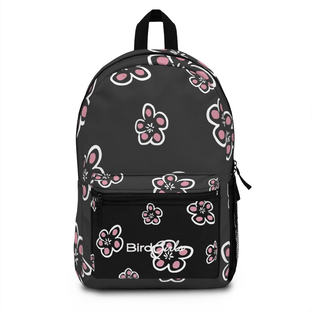 Black Daisies Backpack (Made in USA) - The BirdGirls