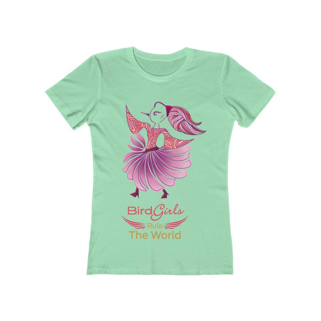 BirdGirls Logo Women's The Boyfriend Tee - The BirdGirls