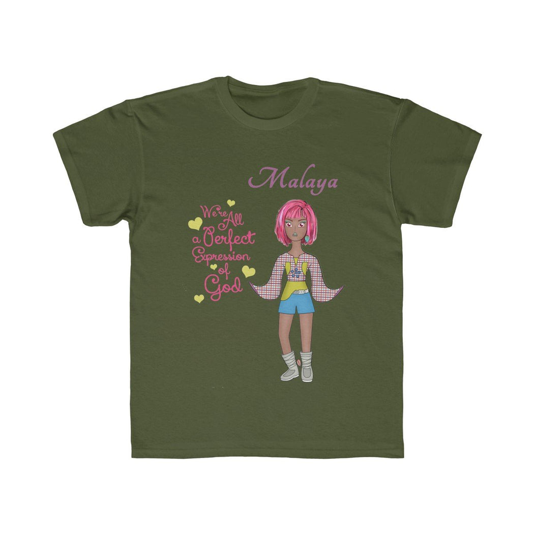 Malaya Kids Regular Fit Tee - The BirdGirls