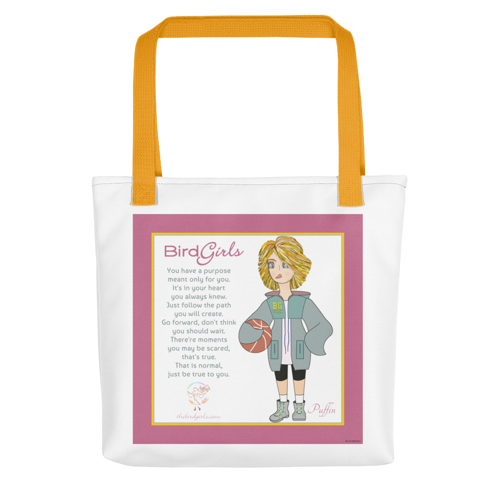 Puffin Tote bag - thebirdgirls.com