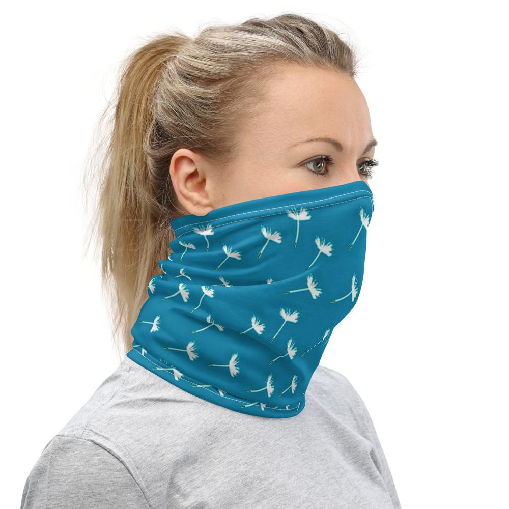 Royal Blue Neck Gaiter Face Covering - The BirdGirls