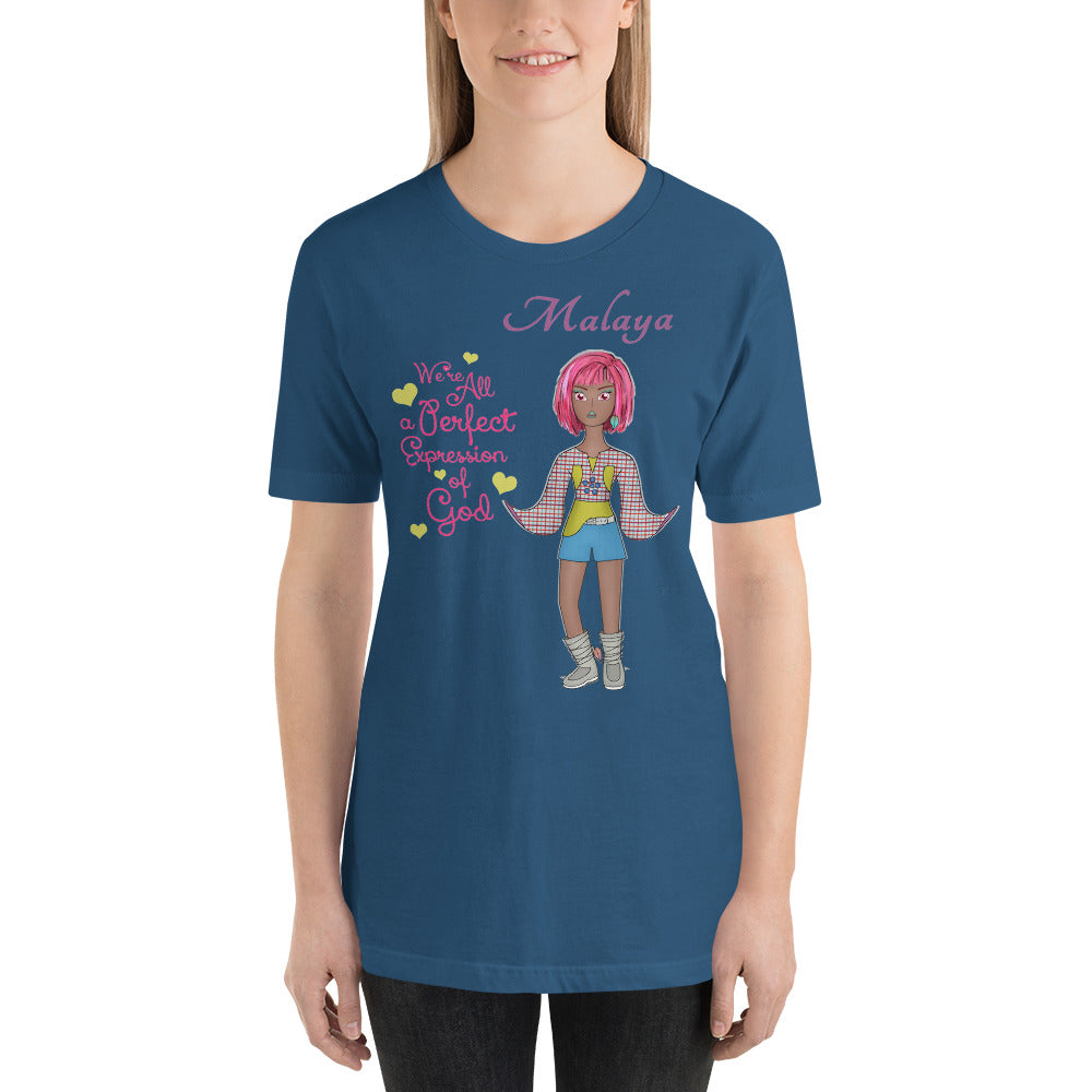 Malaya Short-Sleeve Unisex T-Shirt - thebirdgirls.com