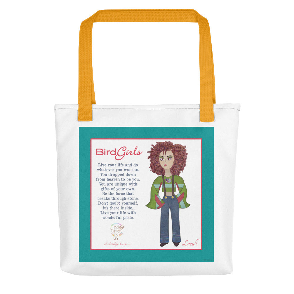 Lazuli Tote bag - thebirdgirls.com