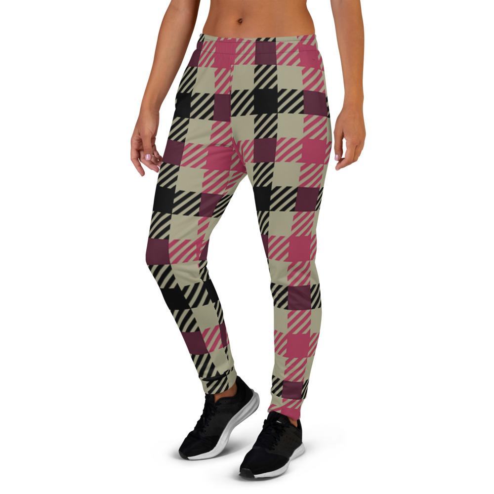 BirdGirls Mega Plaid Women's Joggers - The BirdGirls