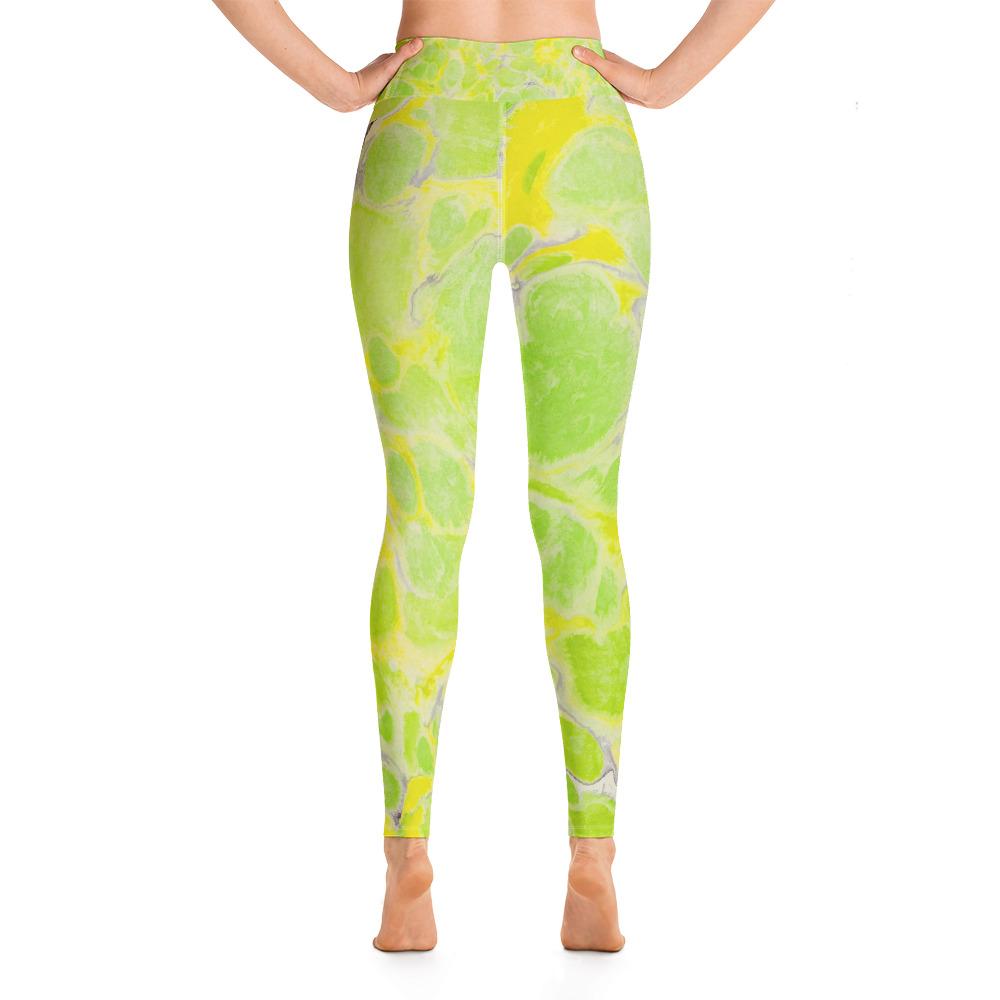 BirdGirls Lime Time Yoga Leggings - The BirdGirls