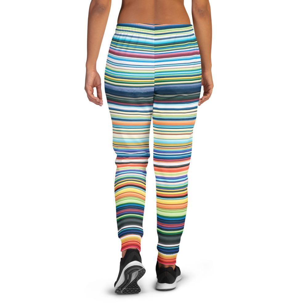 BirdGirls Striped Women's Joggers - The BirdGirls