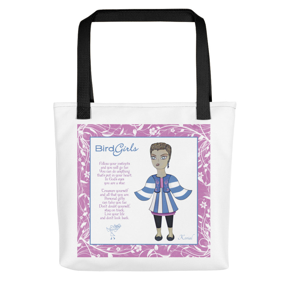 Korial Tote bag - thebirdgirls.com