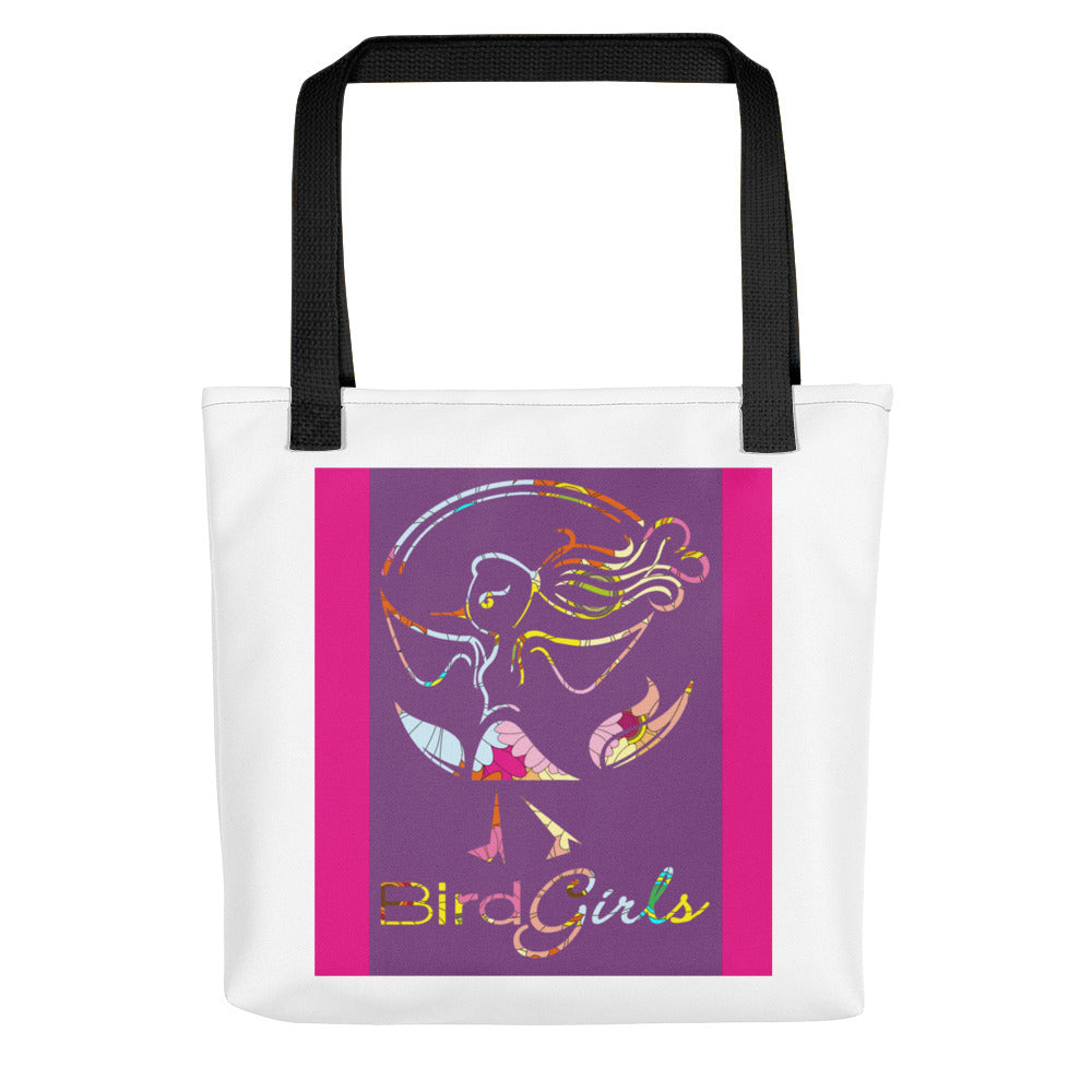 Decorative Logo Tote bag - thebirdgirls.com