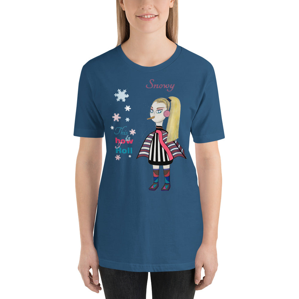 Snowy Short-Sleeve Unisex T-Shirt