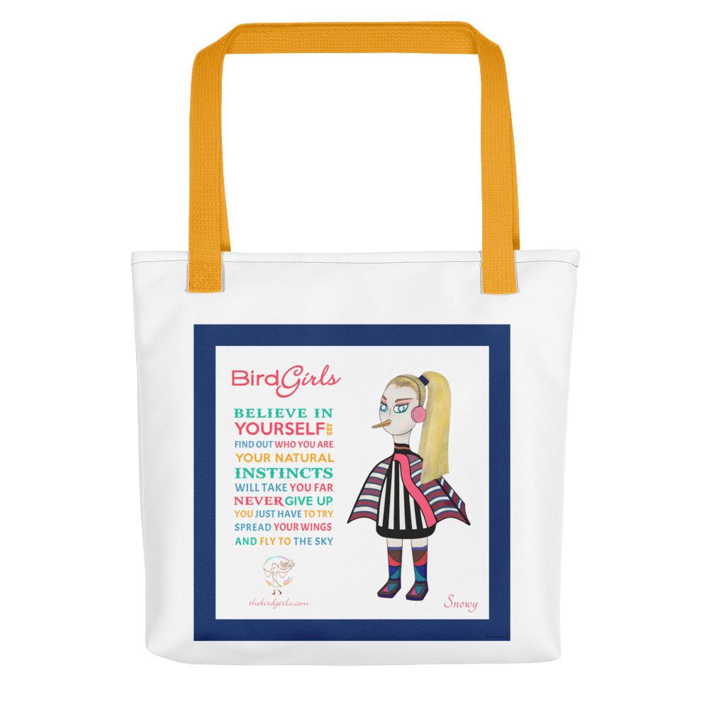 Snowy Tote bag - The BirdGirls