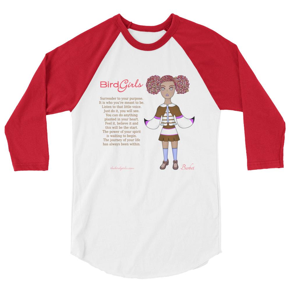Barbet 3/4 sleeve raglan shirt - The BirdGirls