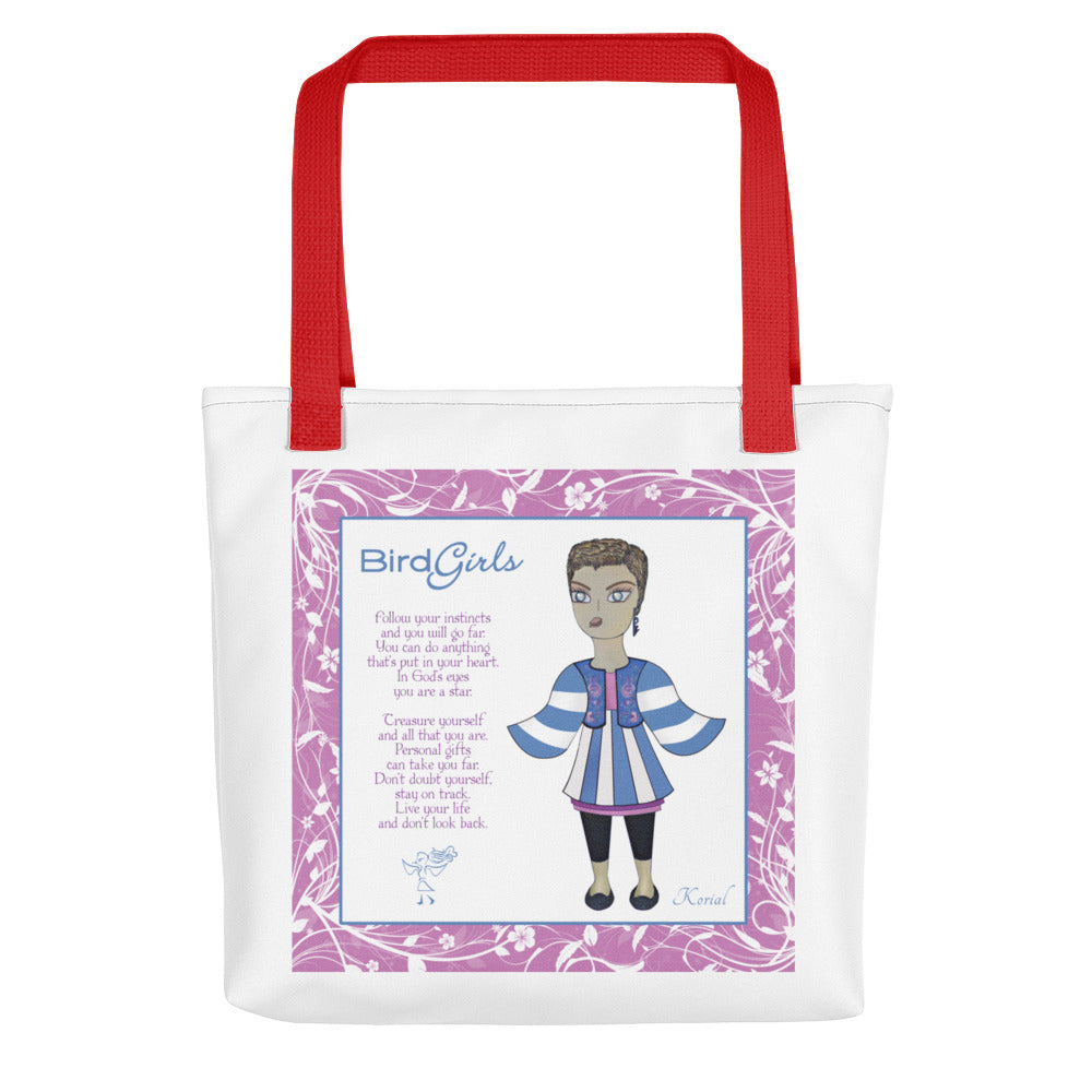 Korial Tote bag - thebirdgirls.com