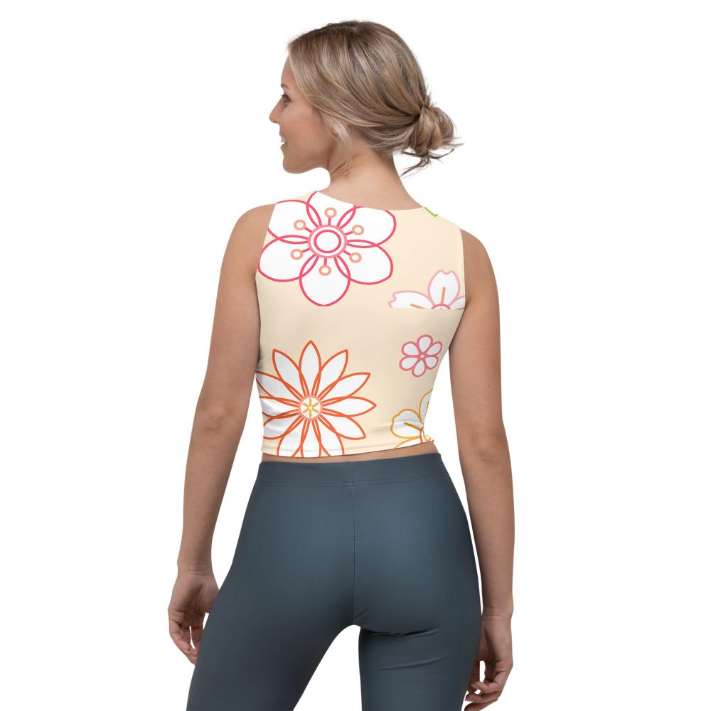 BirdGirls Flower Power Crop Top - The BirdGirls
