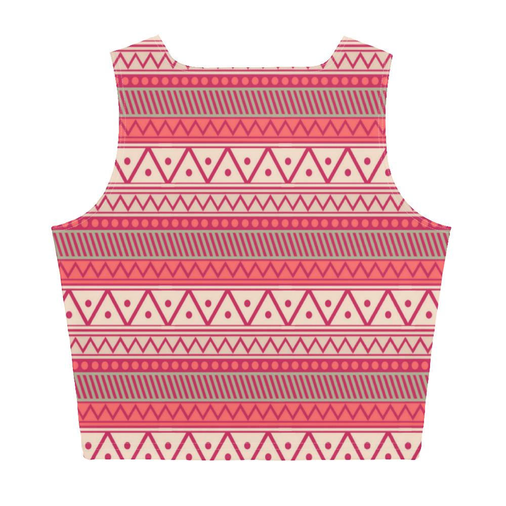 BirdGirls Tribal Sublimation Cut & Sew Crop Top - The BirdGirls