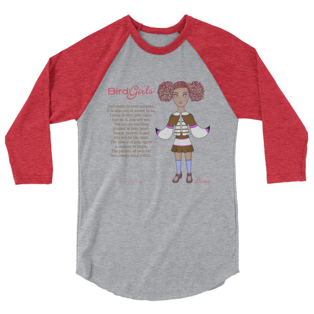 Barbet 3/4 sleeve raglan shirt - The BirdGirls