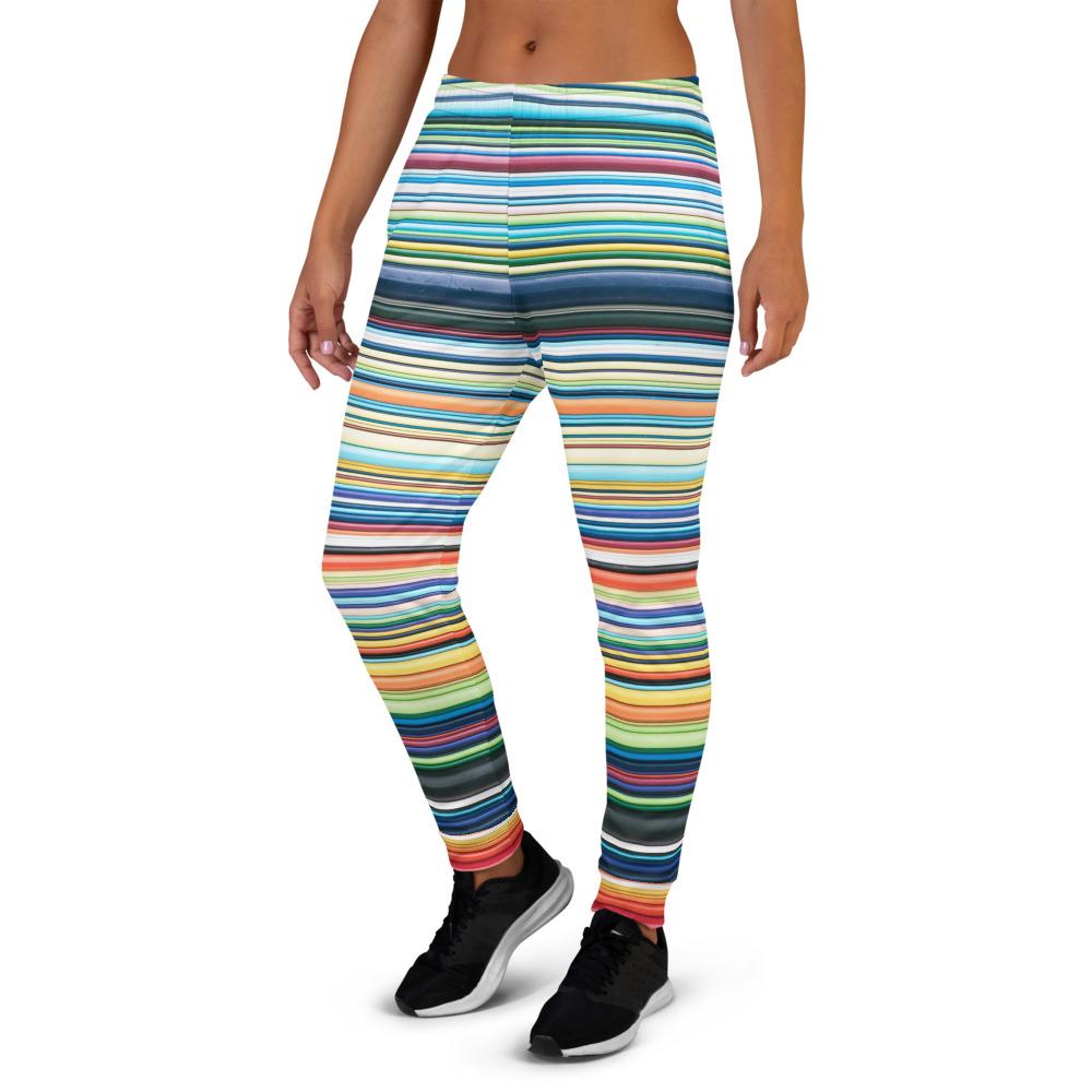 BirdGirls Striped Women's Joggers - The BirdGirls