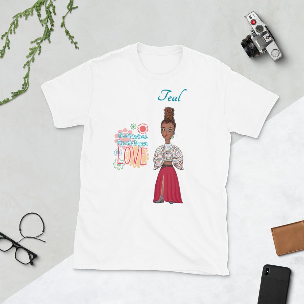 Teal Short-Sleeve Unisex T-Shirt - The BirdGirls