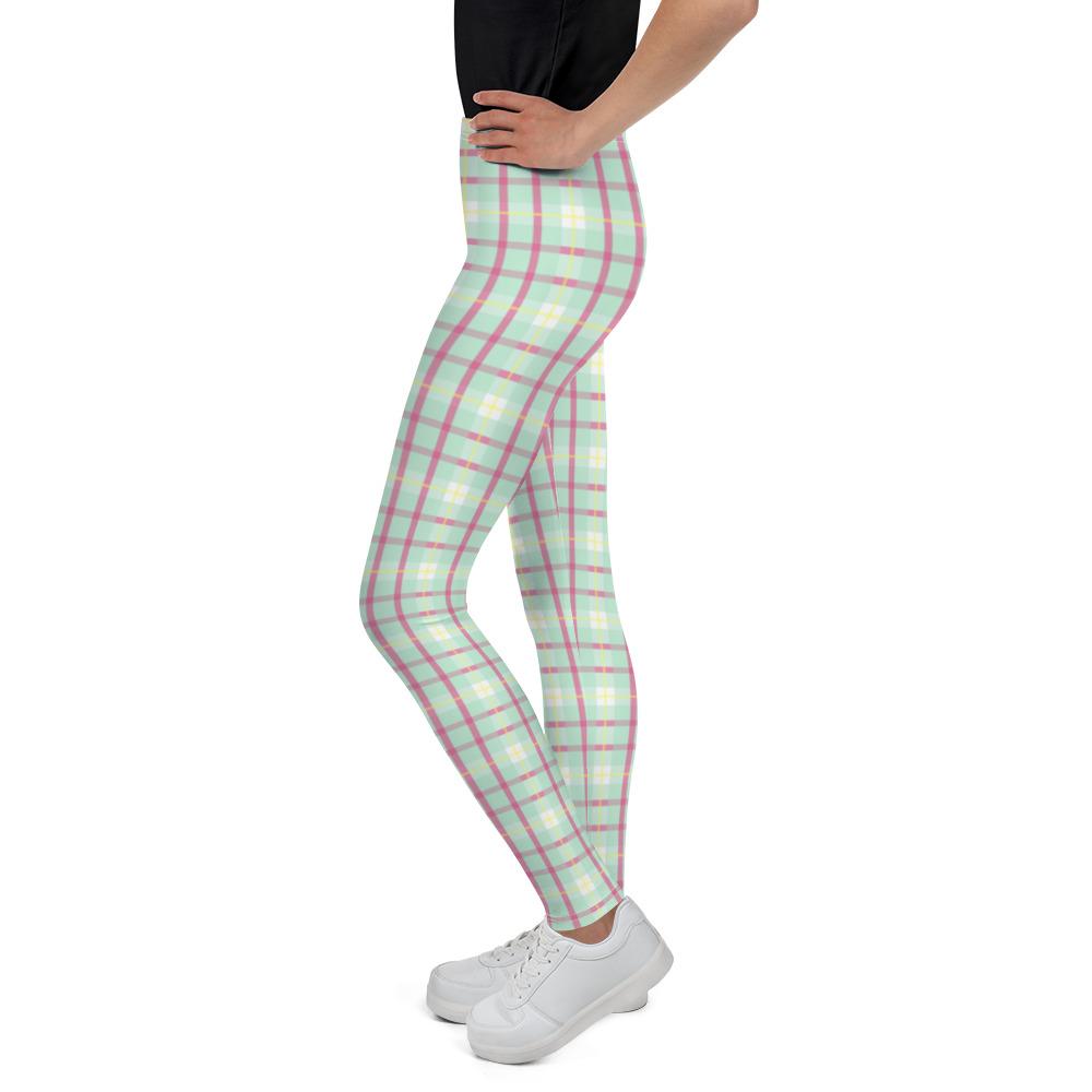 BirdGirls Imperial Plaid Youth Leggings - The BirdGirls