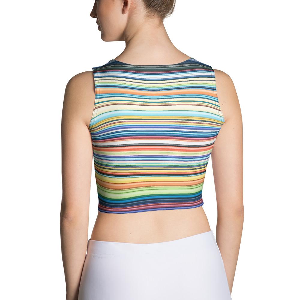 BirdGirls Stripe Sublimation Cut & Sew Crop Top - The BirdGirls