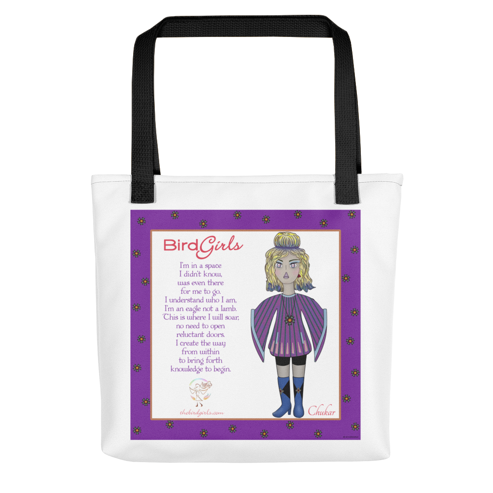 Chukar Tote bag - thebirdgirls.com