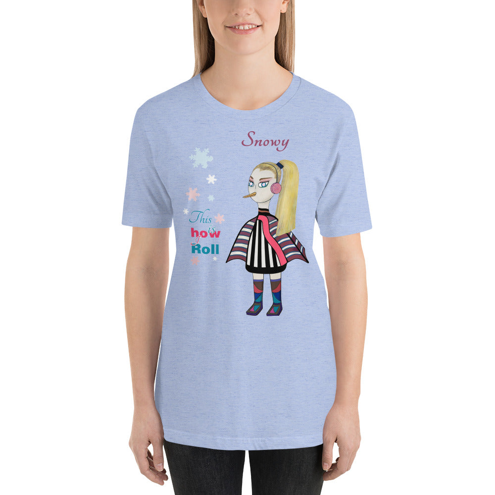 Snowy Short-Sleeve Unisex T-Shirt