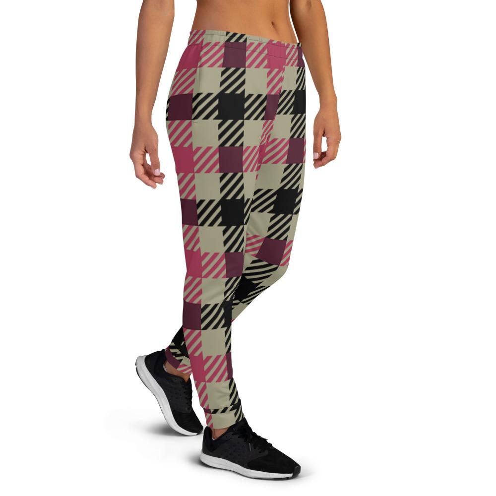BirdGirls Mega Plaid Women's Joggers - The BirdGirls