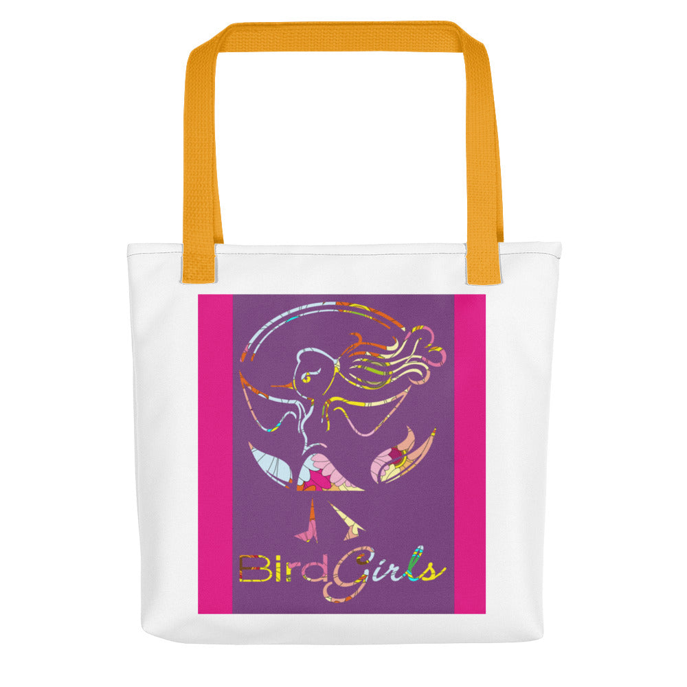 Decorative Logo Tote bag - thebirdgirls.com