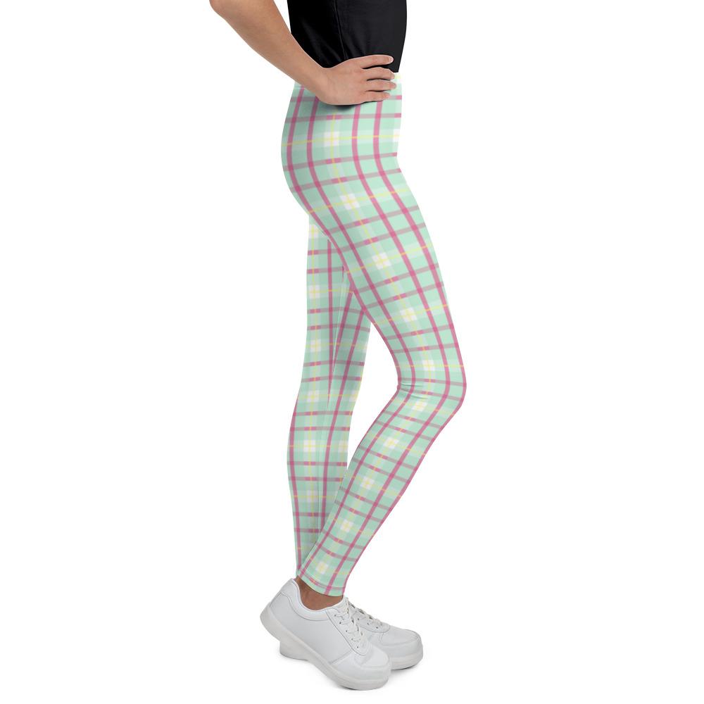BirdGirls Imperial Plaid Youth Leggings - The BirdGirls