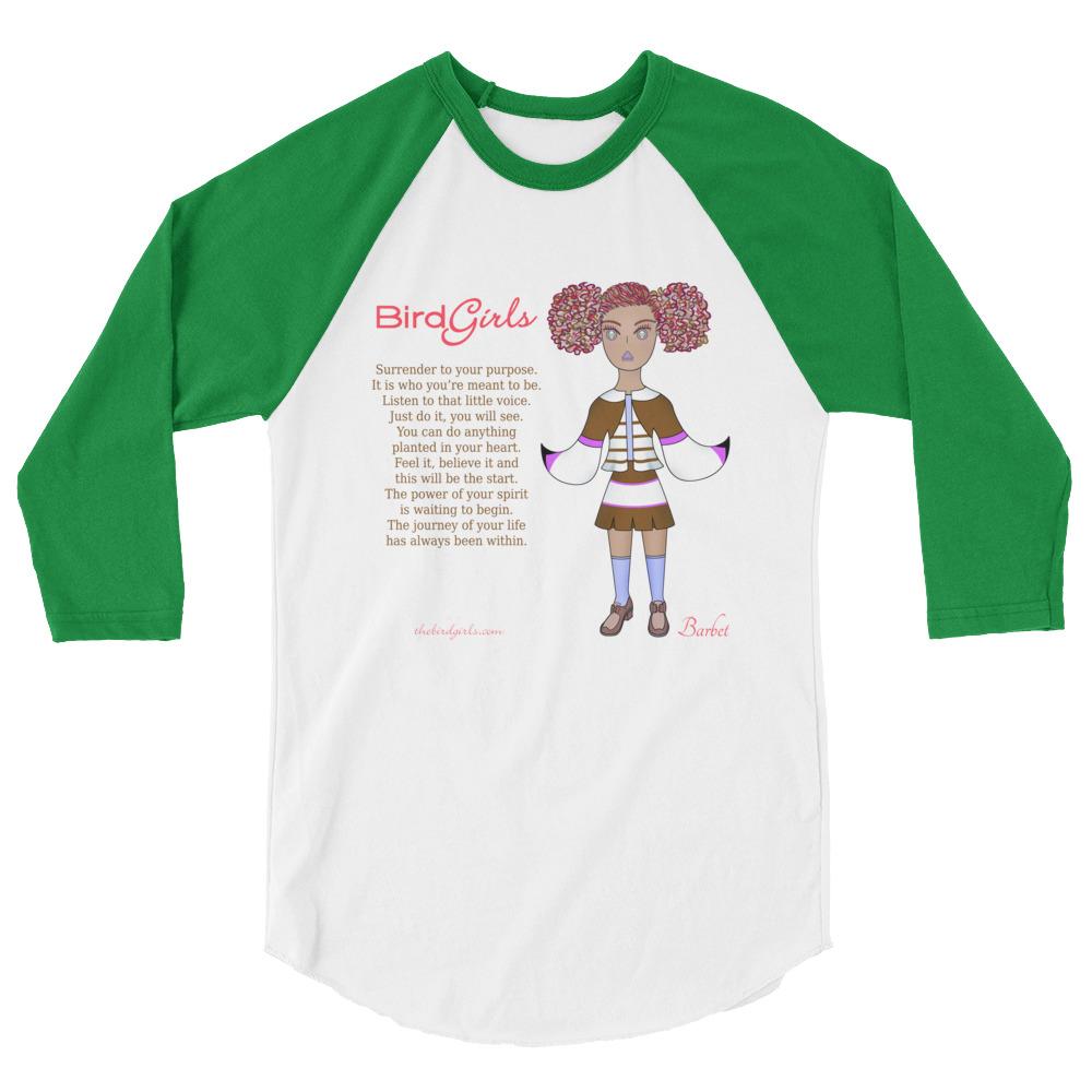 Barbet 3/4 sleeve raglan shirt - The BirdGirls