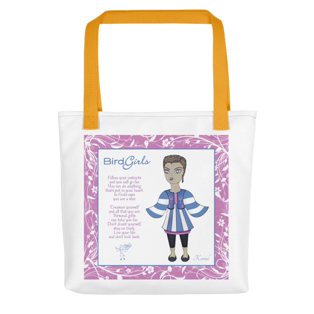 Korial Tote bag - thebirdgirls.com