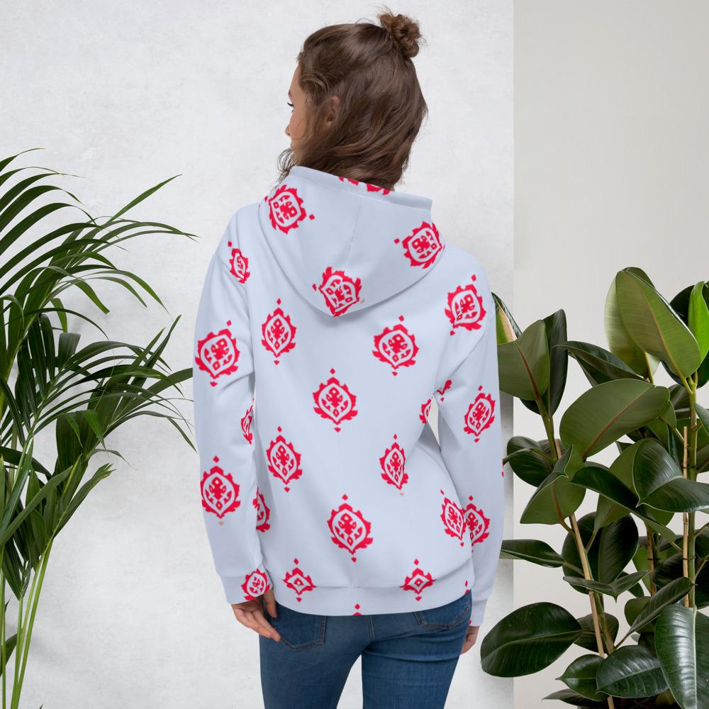 BirdGirls Red Stamp Unisex Hoodie - The BirdGirls