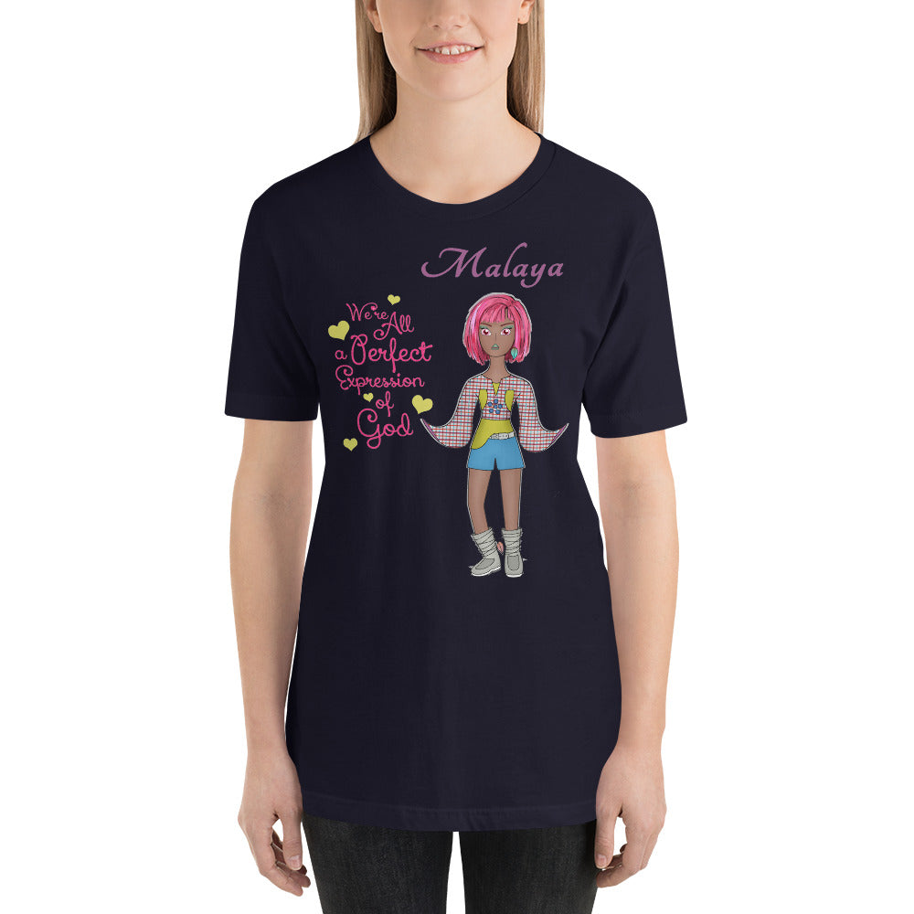 Malaya Short-Sleeve Unisex T-Shirt - thebirdgirls.com