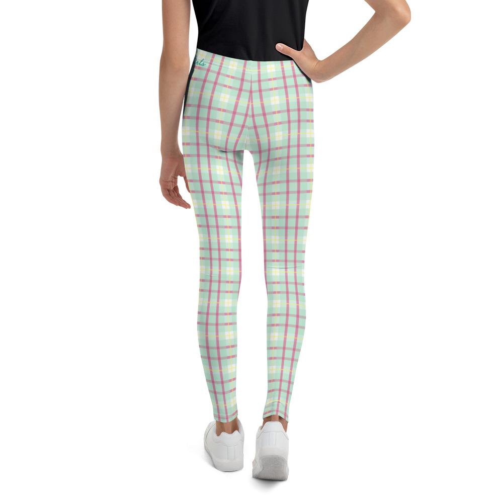 BirdGirls Imperial Plaid Youth Leggings - The BirdGirls