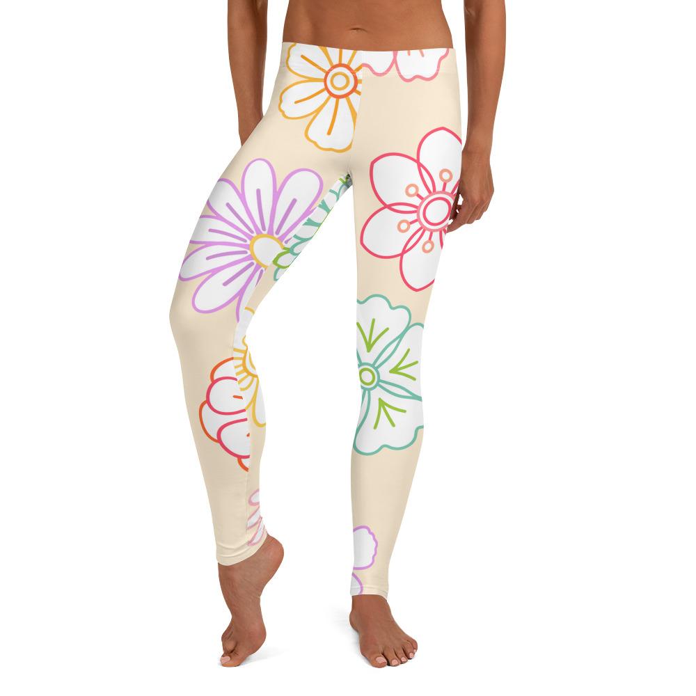BirdGirls Flower Power Leggings - The BirdGirls