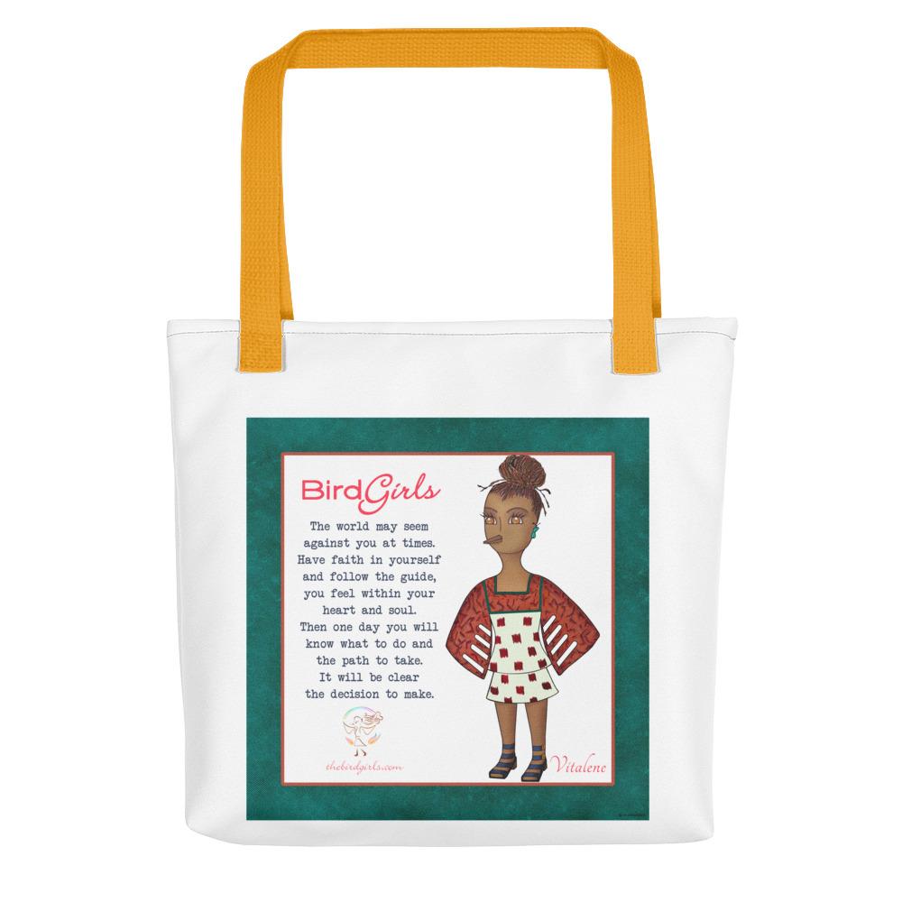Vitalene Tote bag - The BirdGirls