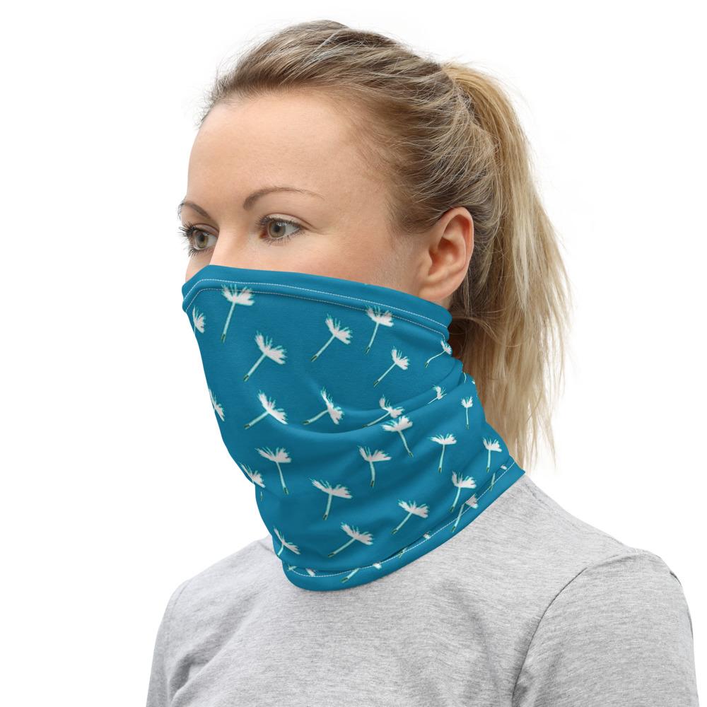 Royal Blue Neck Gaiter Face Covering - The BirdGirls