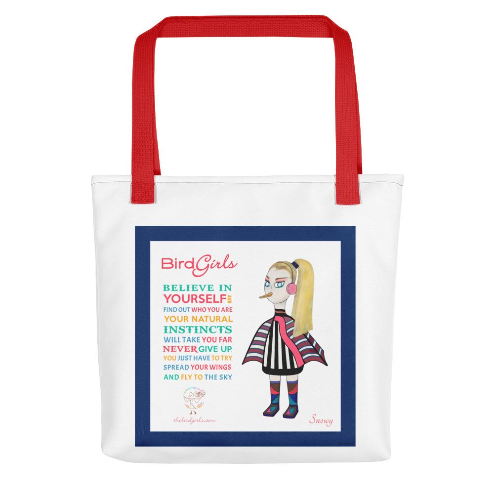 Snowy Tote bag - The BirdGirls