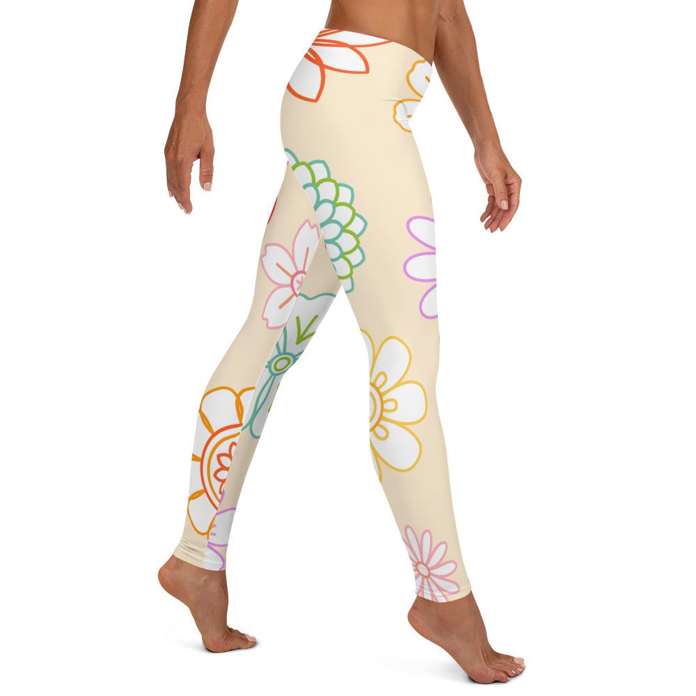 BirdGirls Flower Power Leggings - The BirdGirls